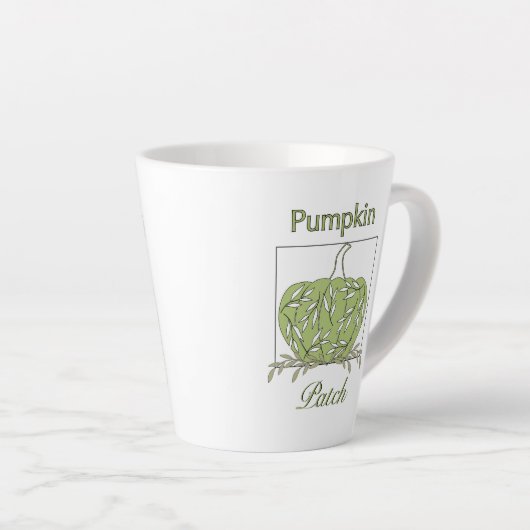 Pumpkin in Light - Pumpkin Patch Milchtasse (Rechte Ecke)