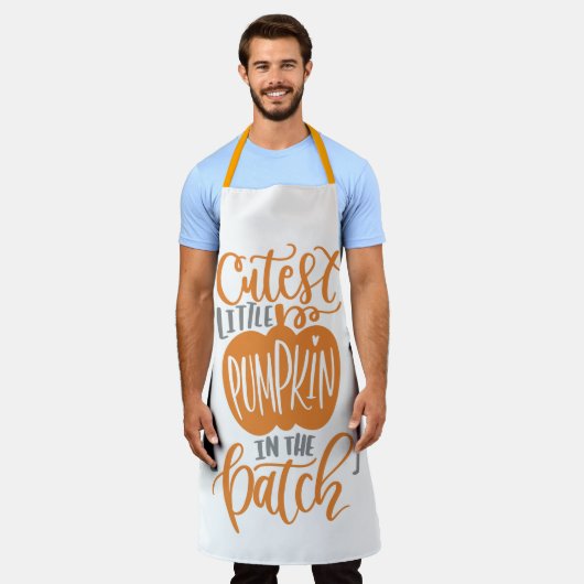 Pumpkin in Patch Schürze (Getragen)