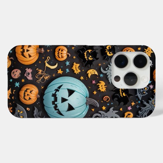 Pumpkin iPhone Case (Rückseite (Horizontal))