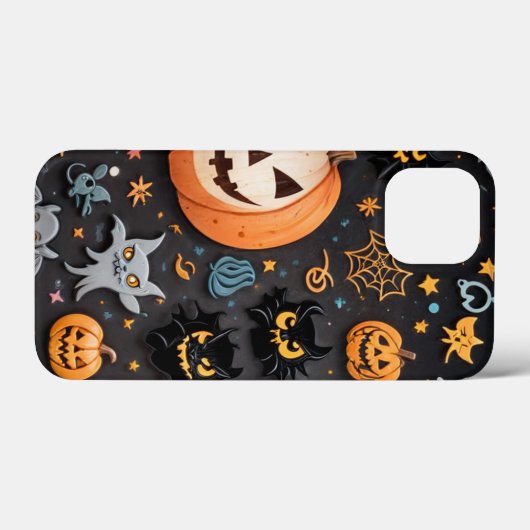 Pumpkin iPhone Case (Rückseite (Horizontal))