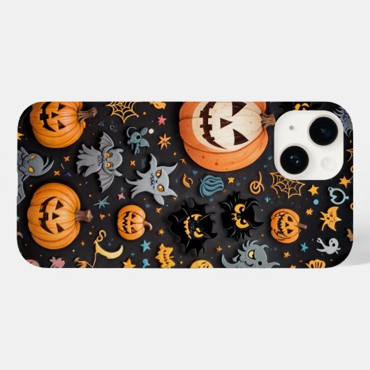 Pumpkin iPhone Case (Rückseite (Horizontal))