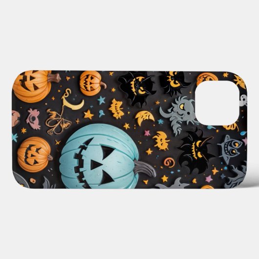 Pumpkin iPhone Case (Rückseite (Horizontal))