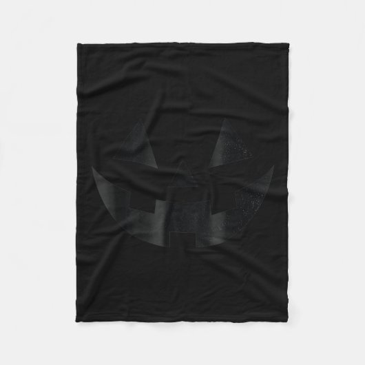 Pumpkin Jack Halloween O Lantern Fleecedecke (Vorderseite)