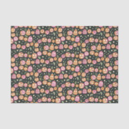 Pumpkin-Jack-o'-Laternenparade Seidenpapier