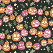 Pumpkin Jack-o''lantern Parade Pattern Geschenkpapier