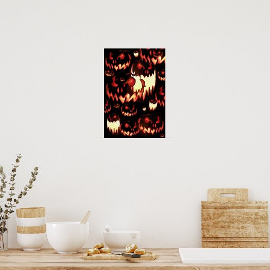 Pumpkin-Jack Poster (Küche)