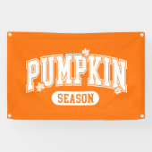 Pumpkin-Jahreszeit im Freien Banner (Horizontal)