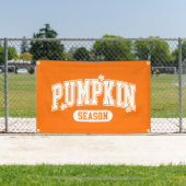 Pumpkin-Jahreszeit im Freien Banner (Insitu)