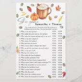 Pumpkin Kaffee Brautparty Showspiel (Vorderseite)