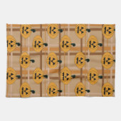 Pumpkin Kariert Geschirrtuch (Horizontal)