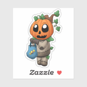 Pumpkin Kid Aufkleber