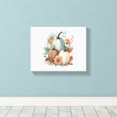 Pumpkin Kids Halloween Leinwanddruck (Insitu (Holzboden))