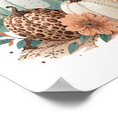 Pumpkin Kids Halloween Poster (Ecke)