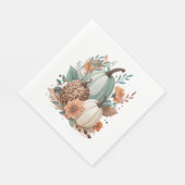 Pumpkin Kids Halloween Serviette (Ecke)