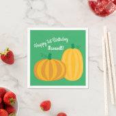 Pumpkin Kindergeburtstag Party Serviette (Beispiel)