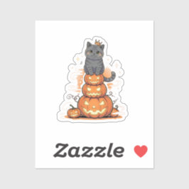 Pumpkin King Brit - Regal British Shorthair Aufkleber