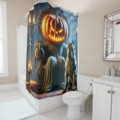 Pumpkin King Duschvorhang (Beispiel)