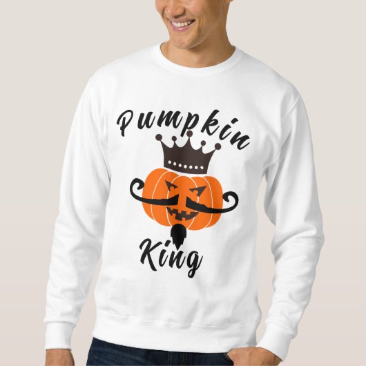 Pumpkin King Halloween Shirt Pumpkin Hoodie Design (Vorderseite)