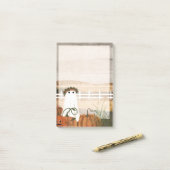 Pumpkin King Notepad Post-it Klebezettel (Auf Schreibtisch)