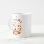 Pumpkin Kisses, Cozy Wishs Kaffeetasse (Vorderseite Links)