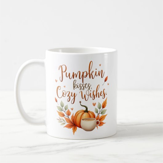 Pumpkin Kisses, Cozy Wishs Kaffeetasse (Links)
