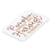 Pumpkin Kisses und Harvest Wünsche Magnet (Linke Seite)
