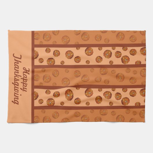 Pumpkin Kitchen Handtücher (Horizontal)