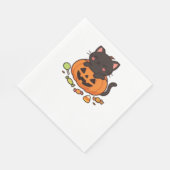 Pumpkin Kitty Parade Essential T - Shirt Serviette (Ecke)