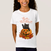 Pumpkin Kitty T-Shirt (Vorderseite)