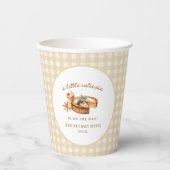 Pumpkin Kleine Süsse Pie Babydusche Pappbecher (Vorderseite)