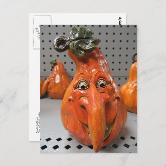 Pumpkin Knickknack Postkarte (Vorne/Hinten)