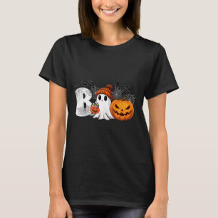 Pumpkin Kürbislaterne Ghost Boo Halloween Kostüm T-Shirt