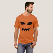 Pumpkin Kürbislaterne Halloween Beängstigendes Ges T-Shirt (Vorne ganz)