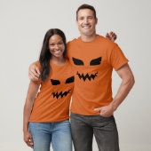 Pumpkin Kürbislaterne Halloween Beängstigendes Ges T-Shirt (Unisex)
