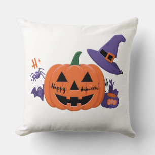 Pumpkin Lächeln Herzklopfen: Fröhliche neue Mod Kissen