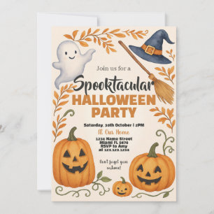 Pumpkin Lanterns & Spooky Night Einladung