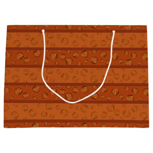 Pumpkin Large Gift Bags Große Geschenktüte (Vorderseite)