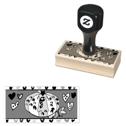 Pumpkin Latte Gummistempel (Stempel)