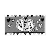 Pumpkin Latte Gummistempel (Prägung)