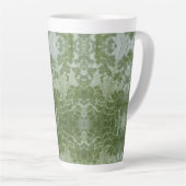 Pumpkin Leaf Macro Milchtasse (Rechte Ecke)