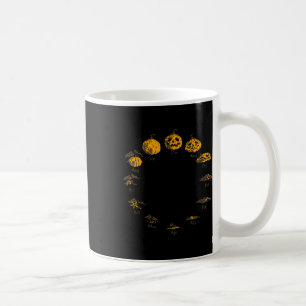 Pumpkin-Lebenszyklus für Erntedank Halloween-Koste Kaffeetasse