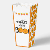 Pumpkin-Leckereien für mein BooHalloween-Popcornka Geschenkschachtel (Vorderseite)