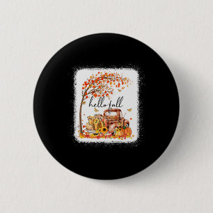 Pumpkin Leopard Hallo Fall glücklich Fall Y alle F Button