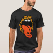 Pumpkin Leopard Lips Adult Halloween Kostüm für W T-Shirt (Vorderseite)
