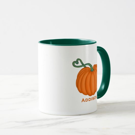 Pumpkin-Liebe Tasse (VorderseiteRechts)