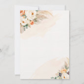 Pumpkin Lieferwagen Truck Gender Neutral Baby Dusc Einladung (Rückseite)