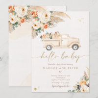 Pumpkin Lieferwagen Truck Gender Neutral Baby Dusc