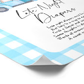 Pumpkin LKW Fall Späte Nacht Windeln Spiel Poster (Ecke)