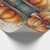 Pumpkin Lovers Geschenkpapier (Ecke)