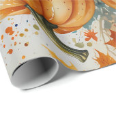 Pumpkin Lovers Geschenkpapier (Rolleneckpunkt)